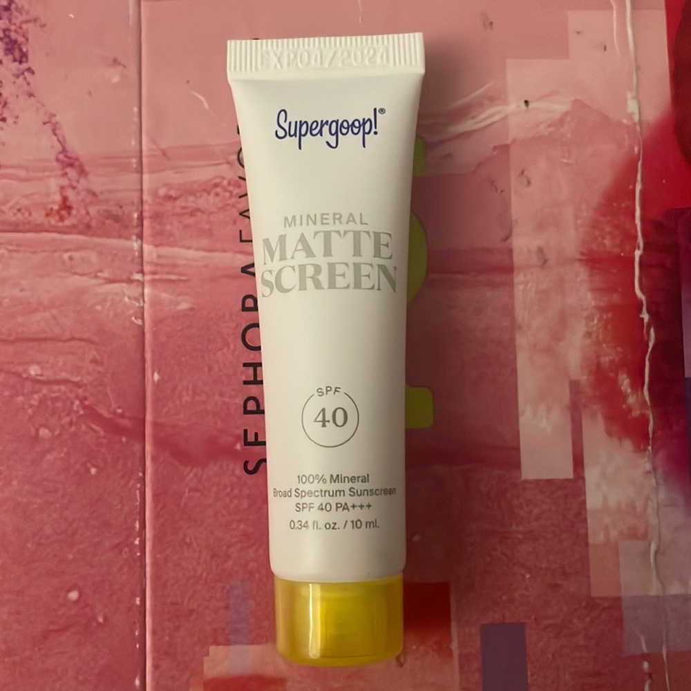 5 for $25! Supergoop Mineral Mattescreen SPF 40